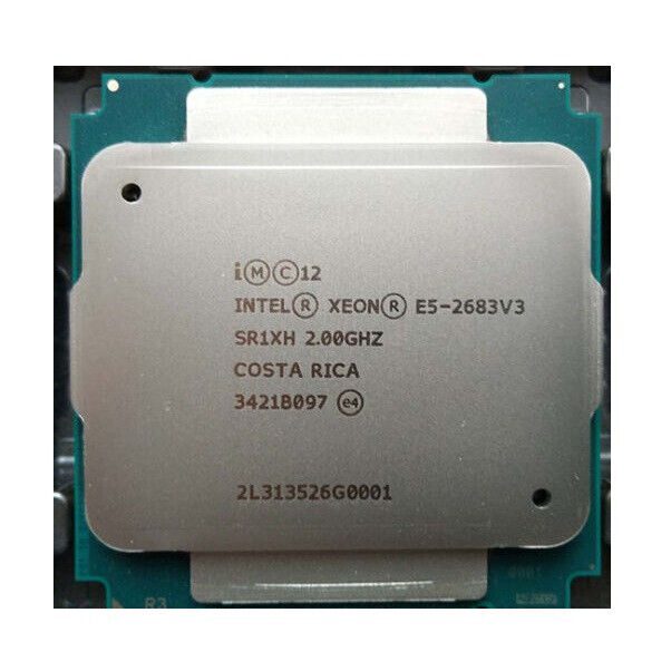 Matched Pair __ Intel Xeon E5-2683 v3 2.0GHz 14-Core Processor CPU LGA2011 SR1XH