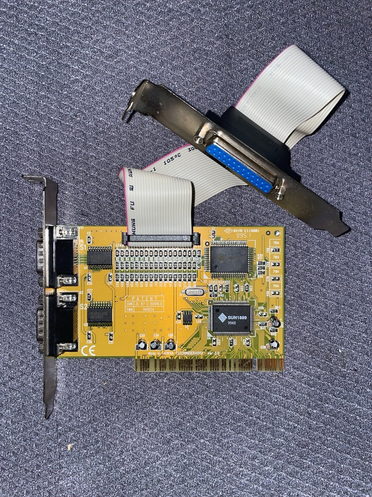 SUNIX SUN1889 Universal PCI Multi-I/O Expansion Card