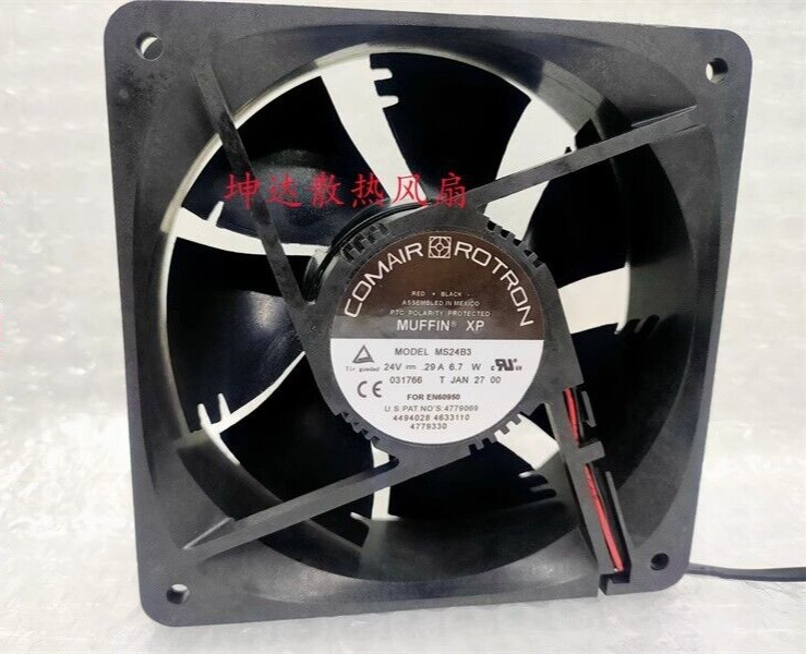 FOR COMAIR ROTRON MS24B3 12038 24V 0.29A 6.7W 12cm Cooling Fan