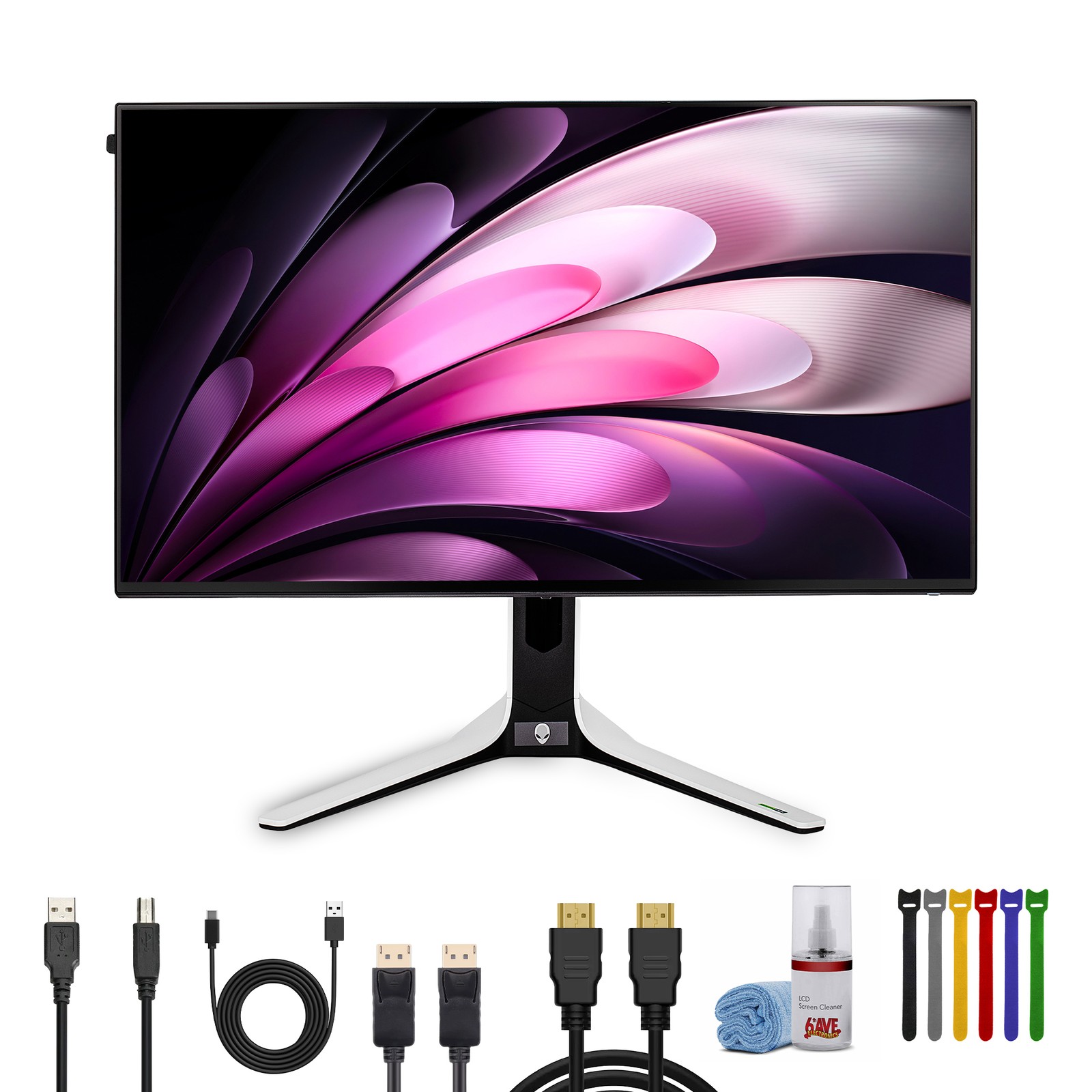 Alienware 27" 1440p 280Hz Gaming Monitor, 6ft Gold Plated Cable, HDMI Cable