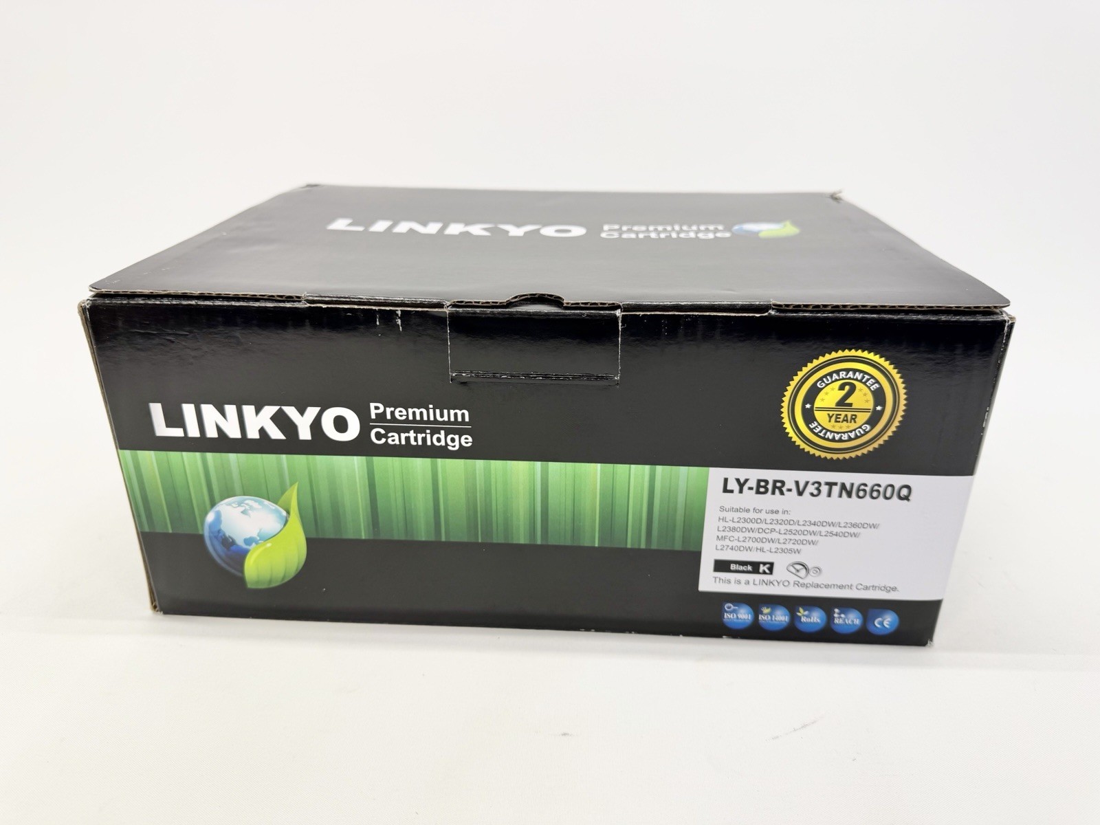 Linkyo LY-BR-V3TN660Q Premium Cartridge 3-Pack Black