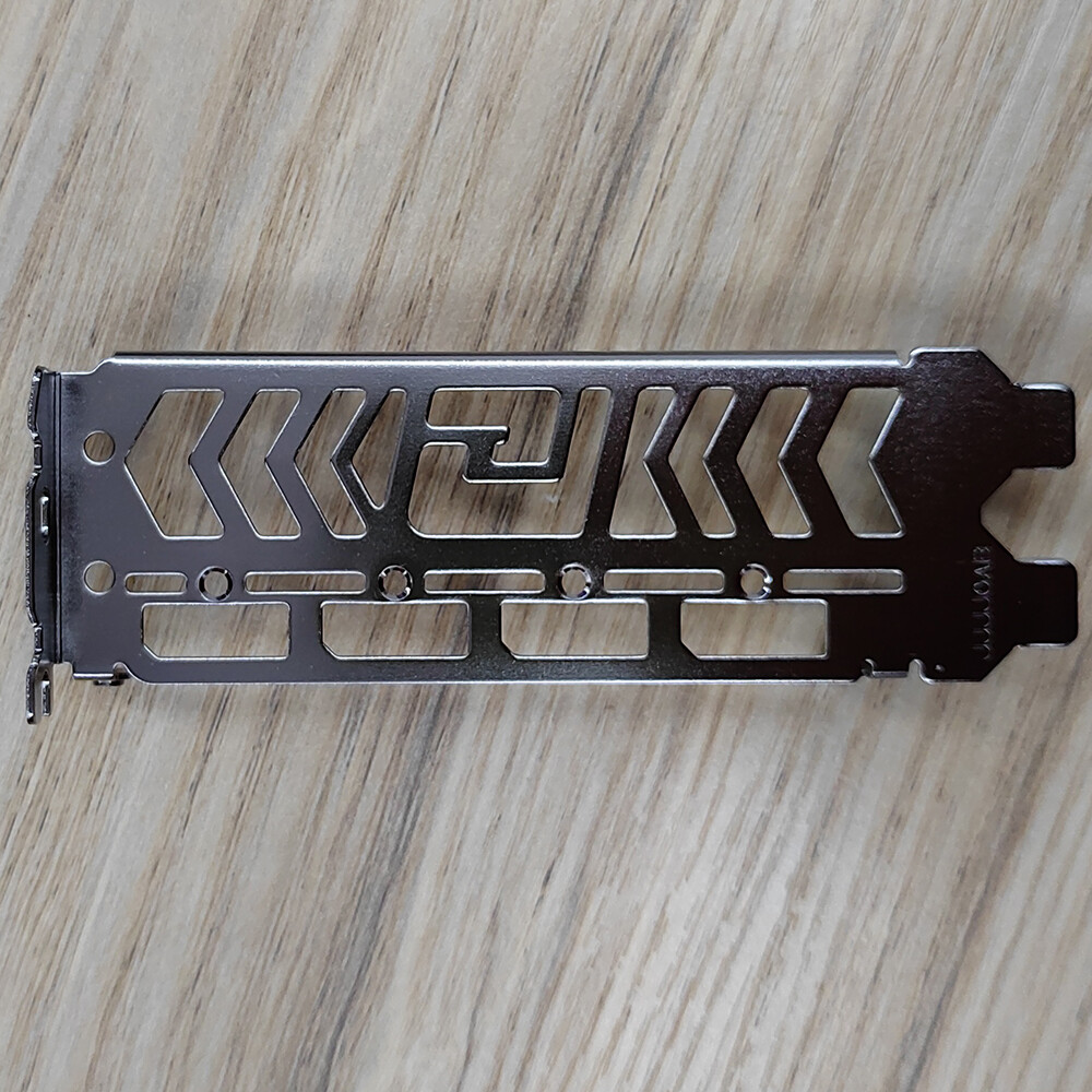 For PowerColor RX6700XT 12G Serie I/O Shield Back Plate BackPlate Blende Bracket