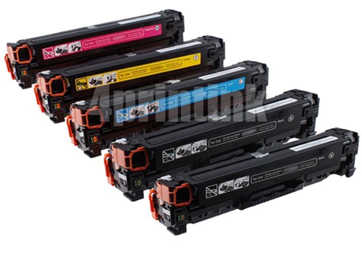 *5 pk CE410A CE411A CE412A CE413A Toner Fits HP Laserjet Pro 400 color M451 M475