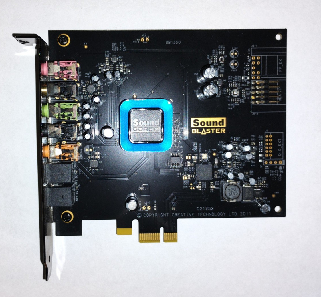 Creative Labs Sound Blaster Core 3D SB1350 Sound Card PCIE
