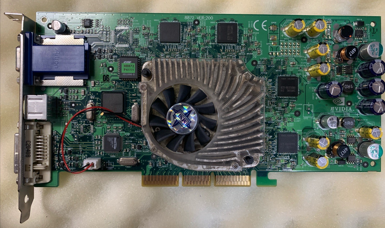 Msi NVIDIA GeForce 4 Ti 4600 128MB