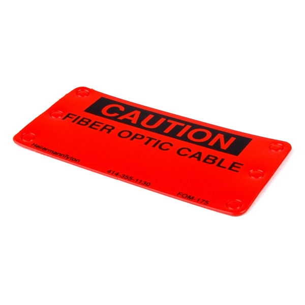 HellermannTyton WC1503X2 CUSTOM FIBER OPTIC TAG 25/PK