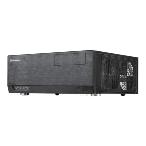 SilverStone GD09 Black PC Computer ATX Case Micro ATX SST-GD09B