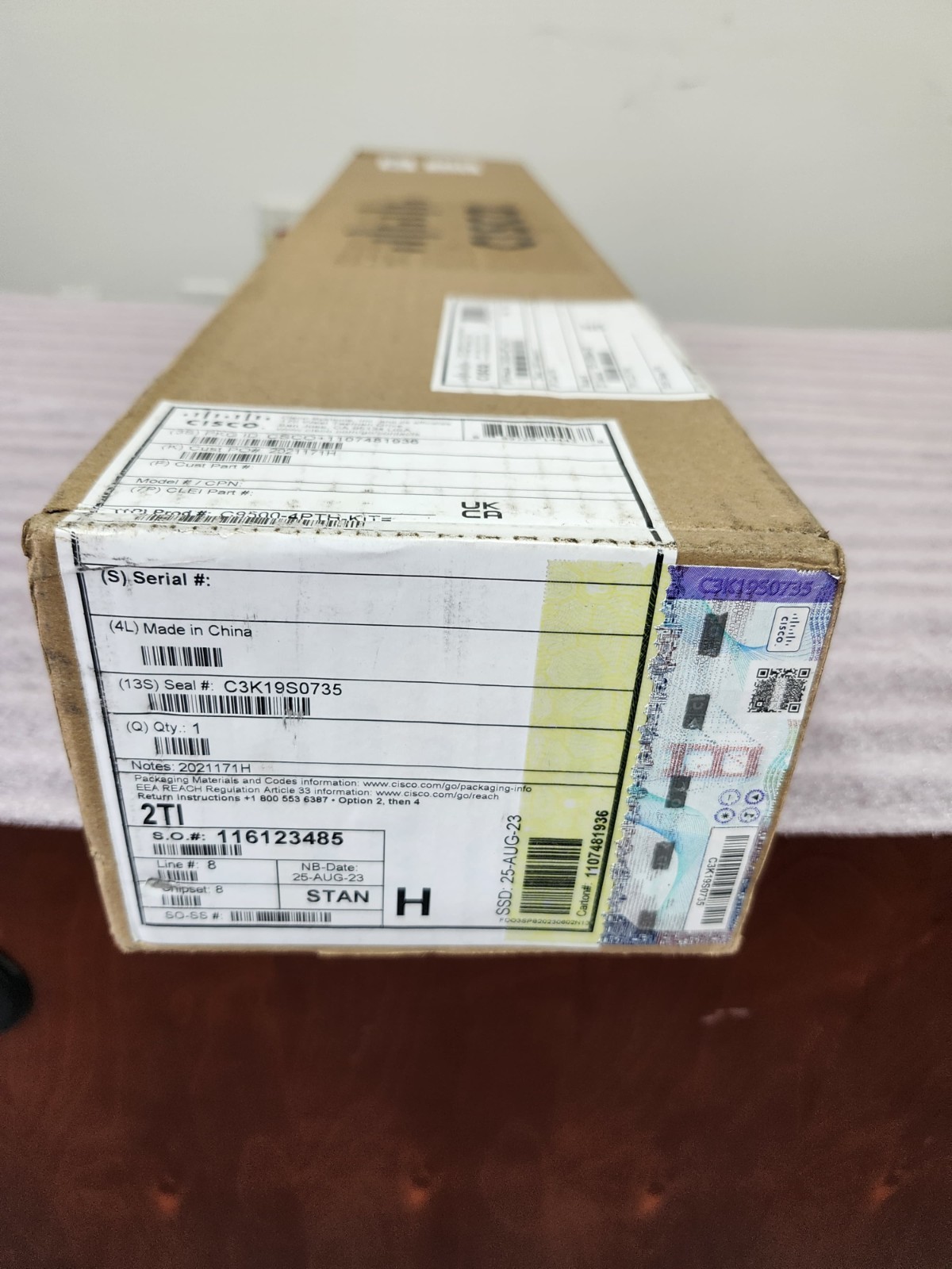 Cisco C9500-4PTH-kit New Sealed