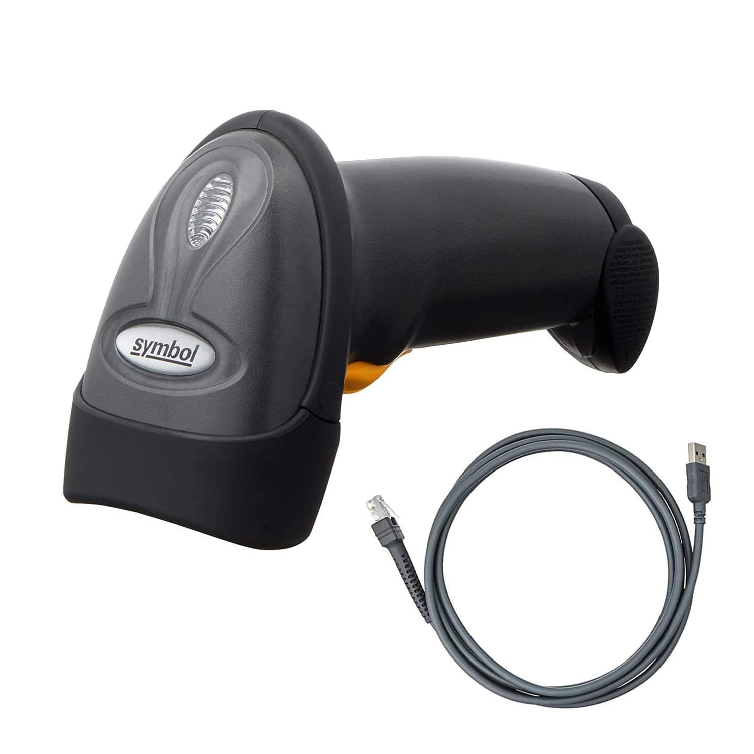 Symbol LS2208 General Purpose Handheld 1D Bi-Directional Laser Barcode Scanner,