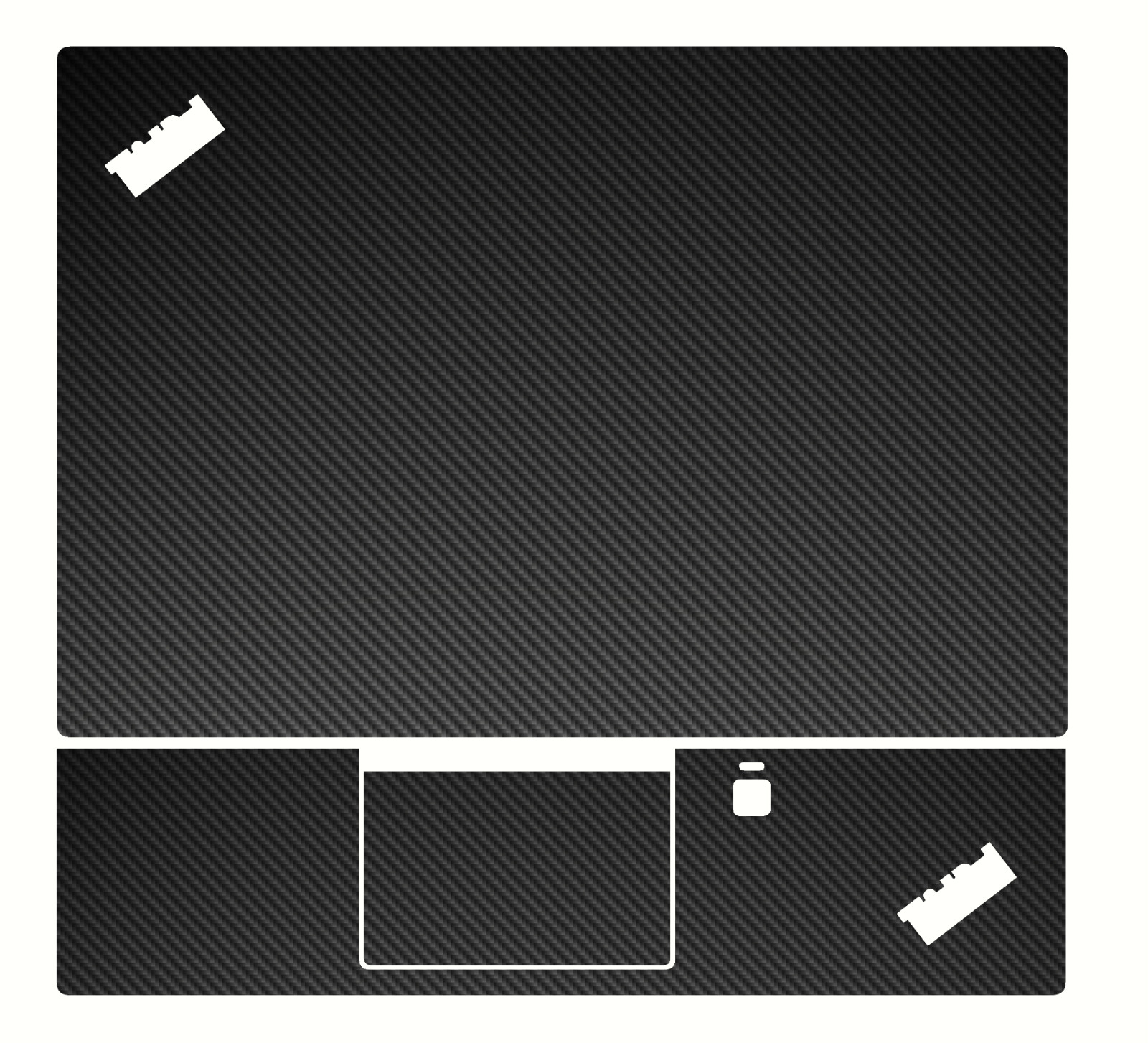 LidStyles Multiple Color Carbon Fiber Laptop Skin Protector Lenovo ThinkPad T480