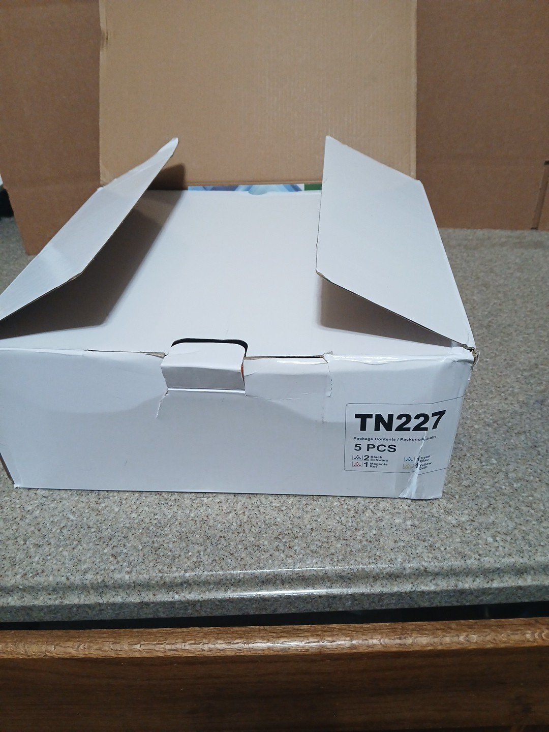 EZink TN227 Toner Cartridges - 5 pcs.Black, Magenta, Cyan, Yellow