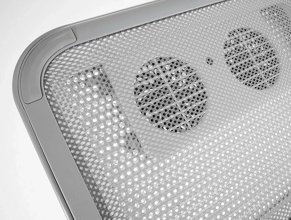 Targus - Chill Mat for Mac / Laptop Cooling Pad w/2 80mm  Fans (Lunar Grey) 17"