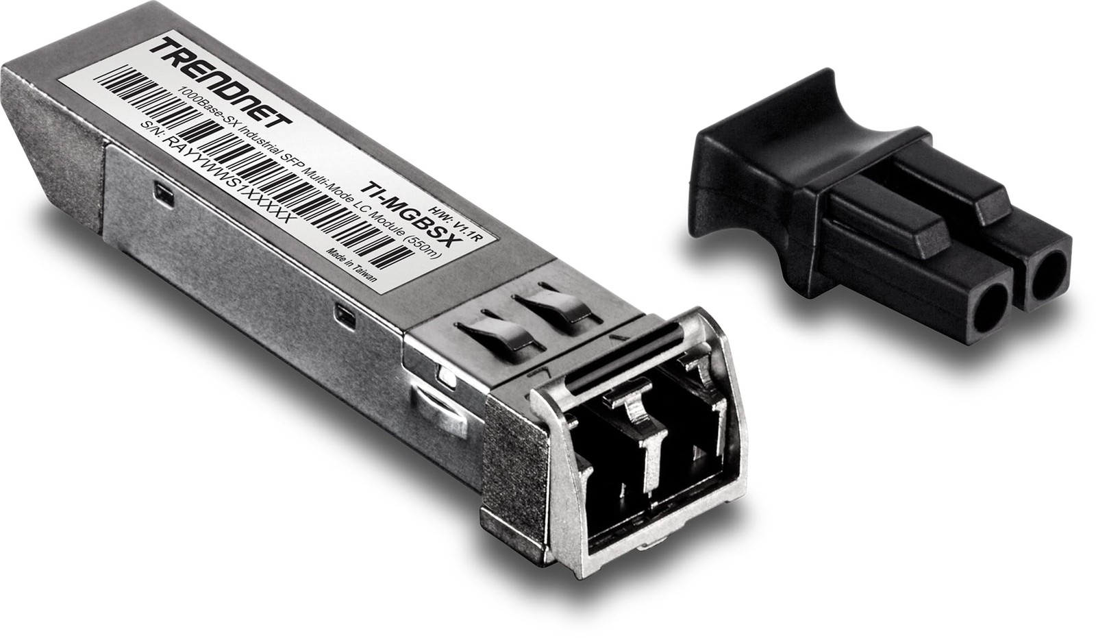 Trendnet 1000Base- Sx Industrial Sfp To Rj45 Multi-Mode Lc Module Ti-Mgbsx Up