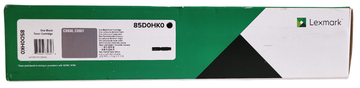 Lexmark 85D0HK0 Black Toner Cartridge