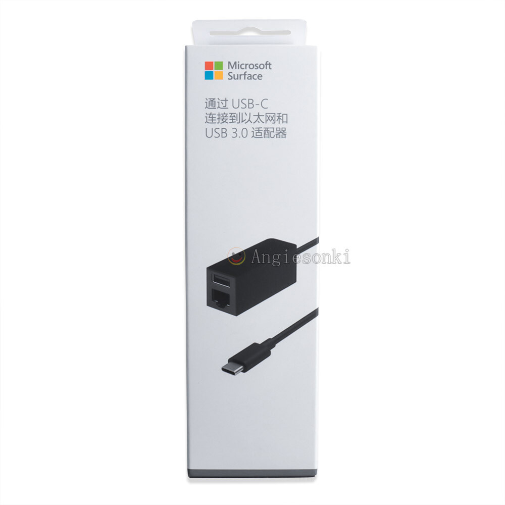 Microsoft Surface Type-C to USB3.0&Ethernet RJ45 Adapter Cable 1860 JWL-00006