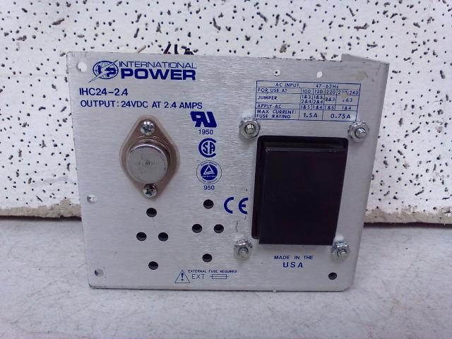 International Power IHC24-2.4 Linear Power Supply 24v 2.4 Amps