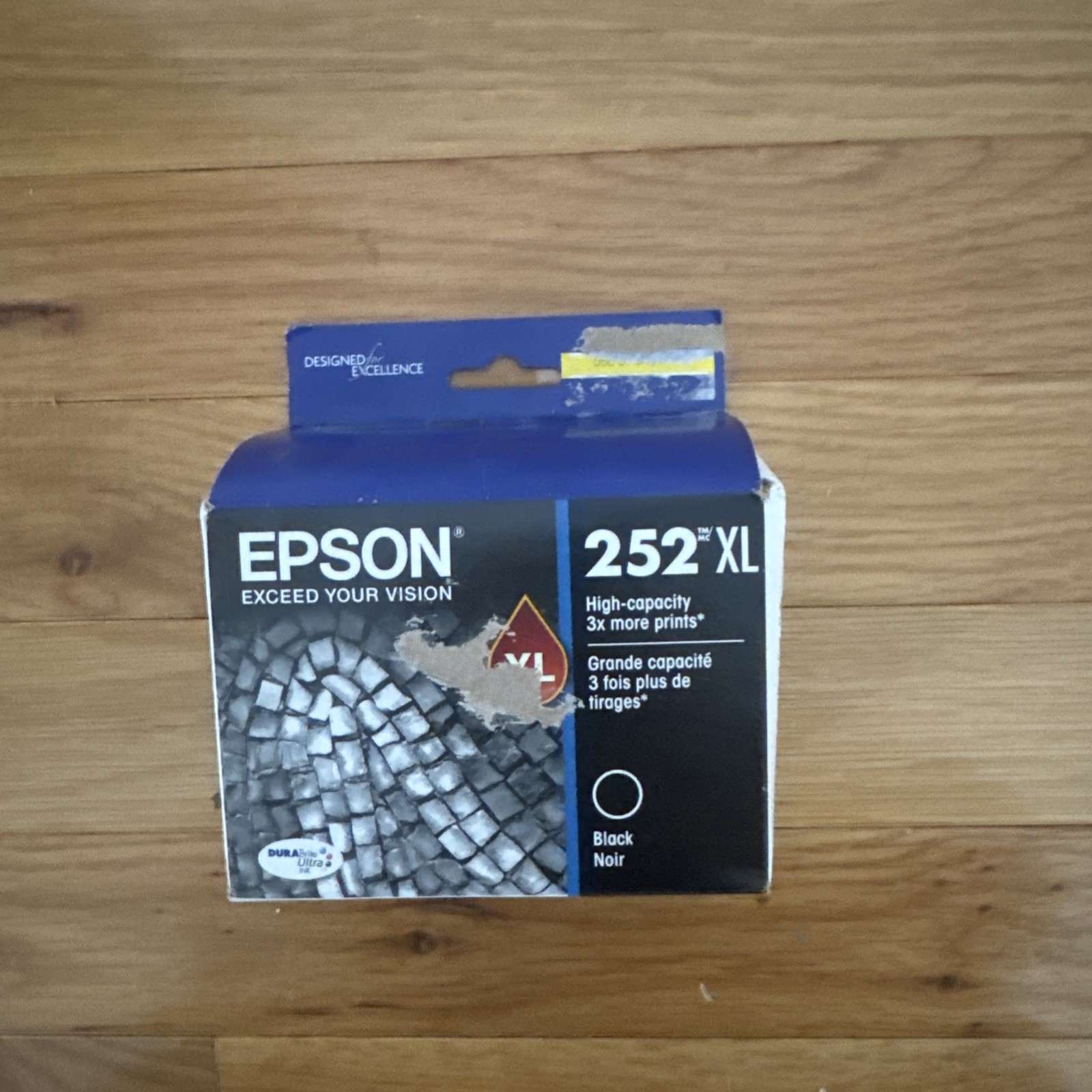 Epson 252XL DURABrite Ultra Black High Capacity Cartridge Ink