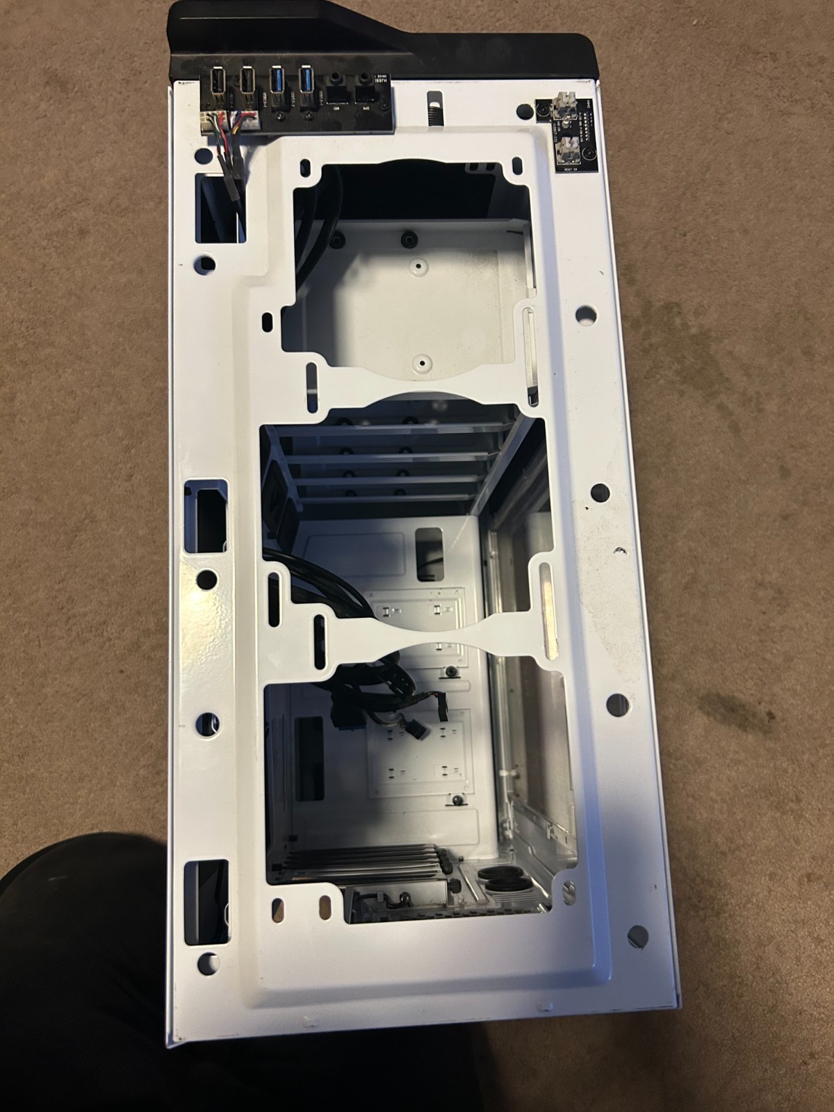NZXT White ATX/Mid-Tower PC Case (used)