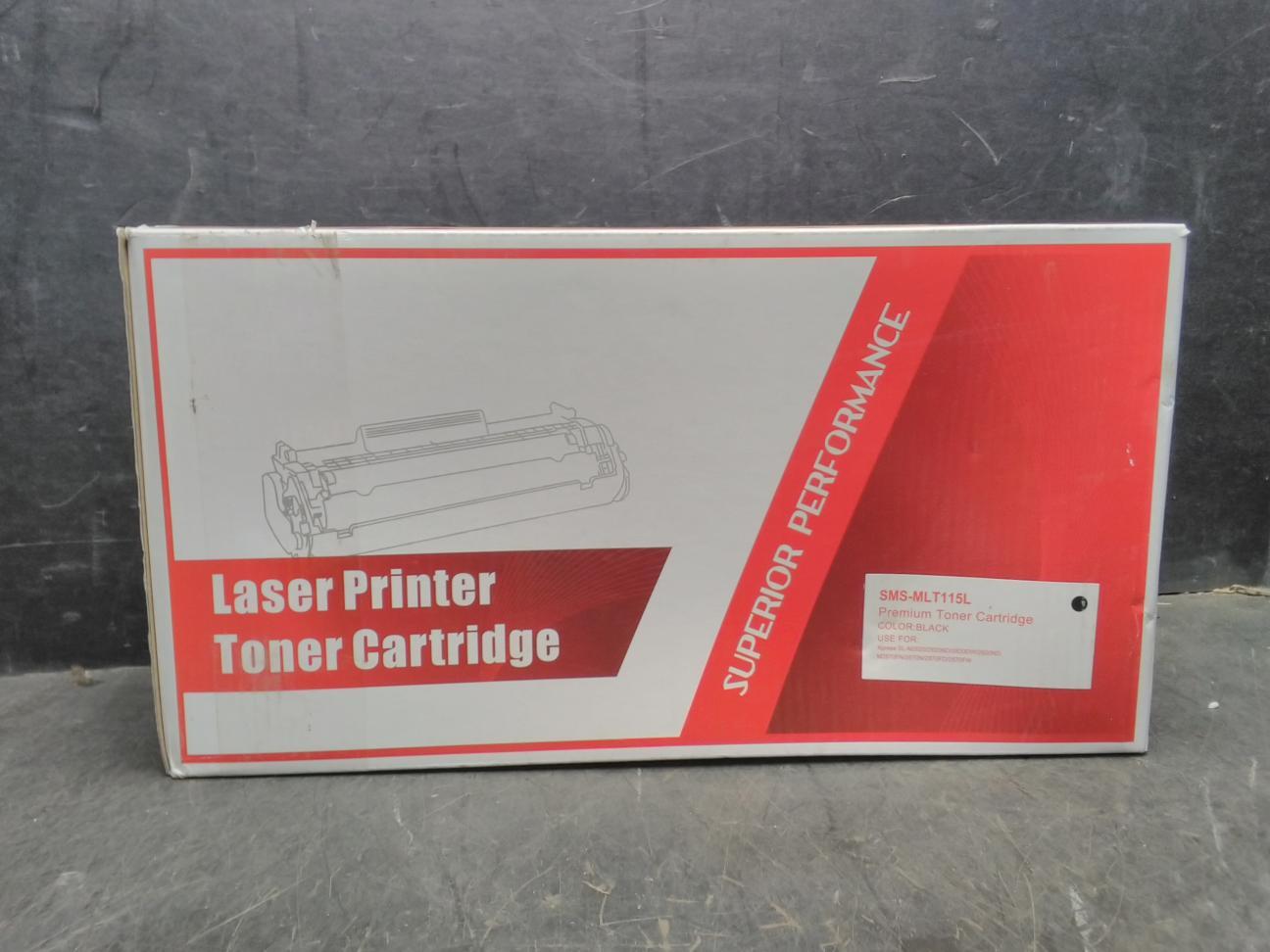 Superior Performance Laser Printer Toner Cartridge SMS-MLT115L Color Black