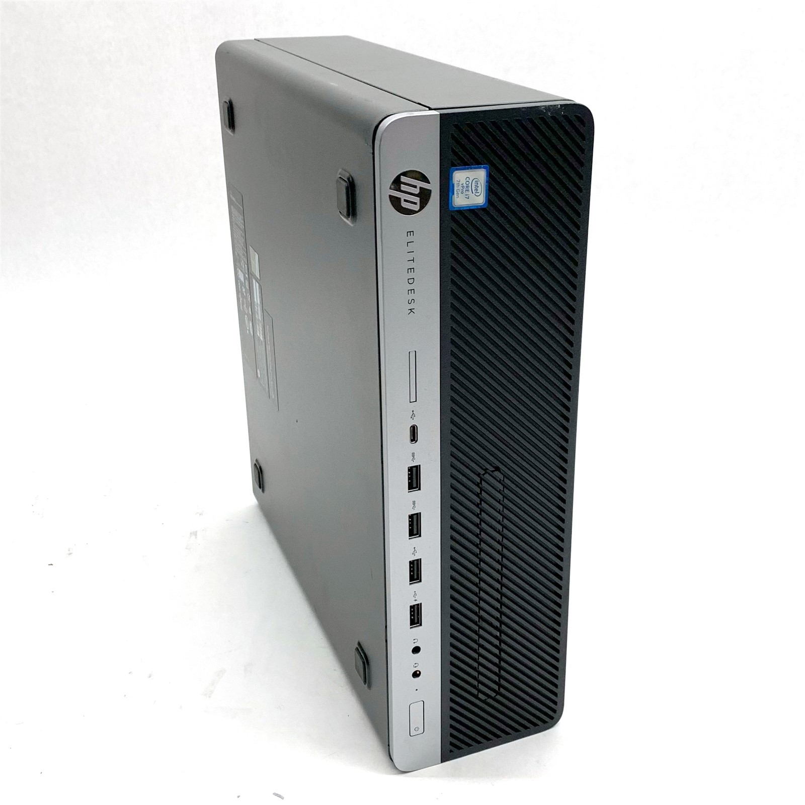 HP EliteDesk 800 G3 PC SFF Intel i7-7700 3.60GHz Quadro P600 16GB 256GB Win 11