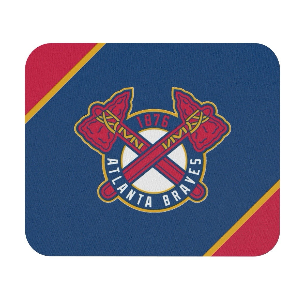 mousepad atlanta braves mlb, mouse pad baseball, desk mat