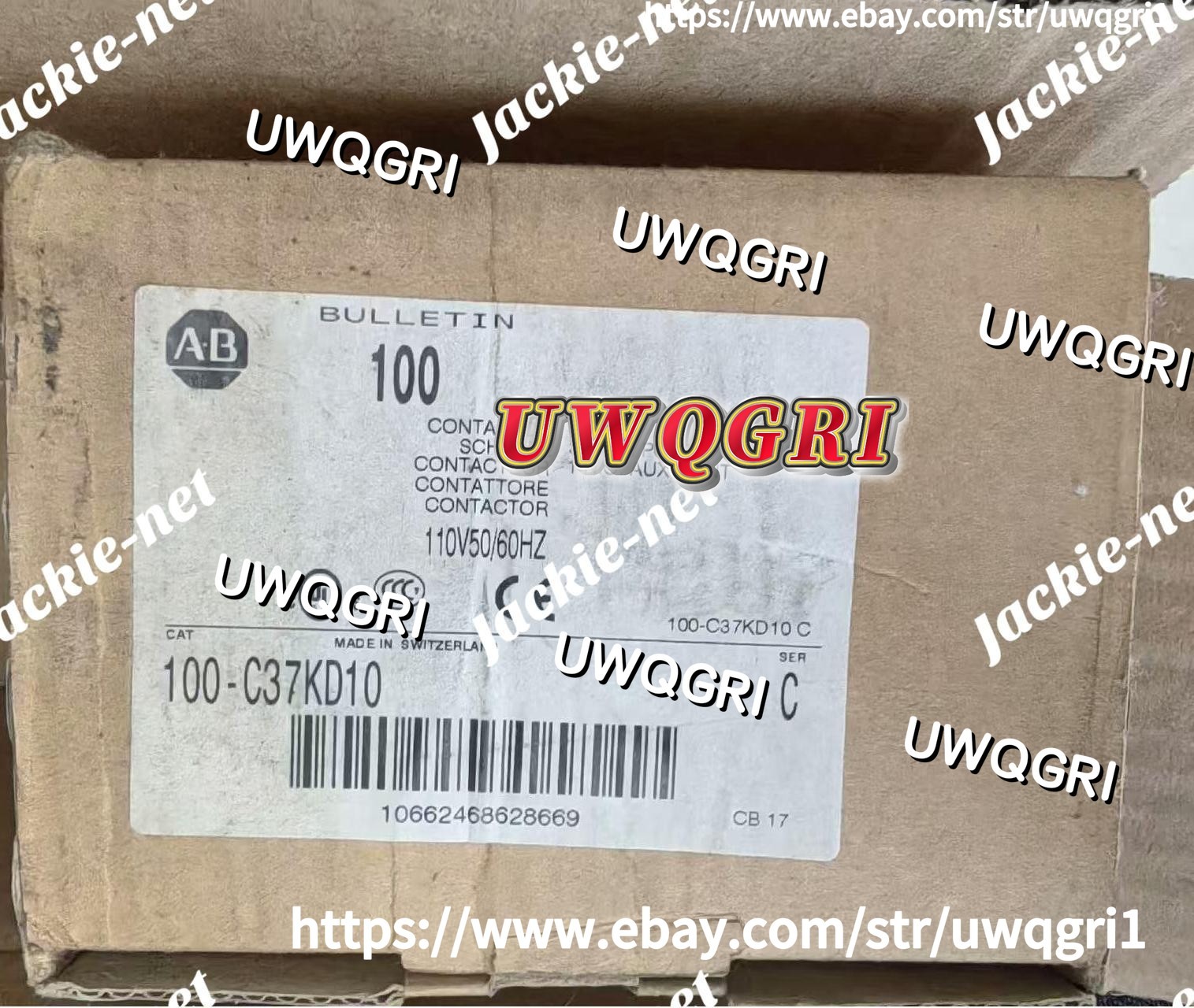1PCS NEW 100-C37KD10 VIA DHL/FedEx