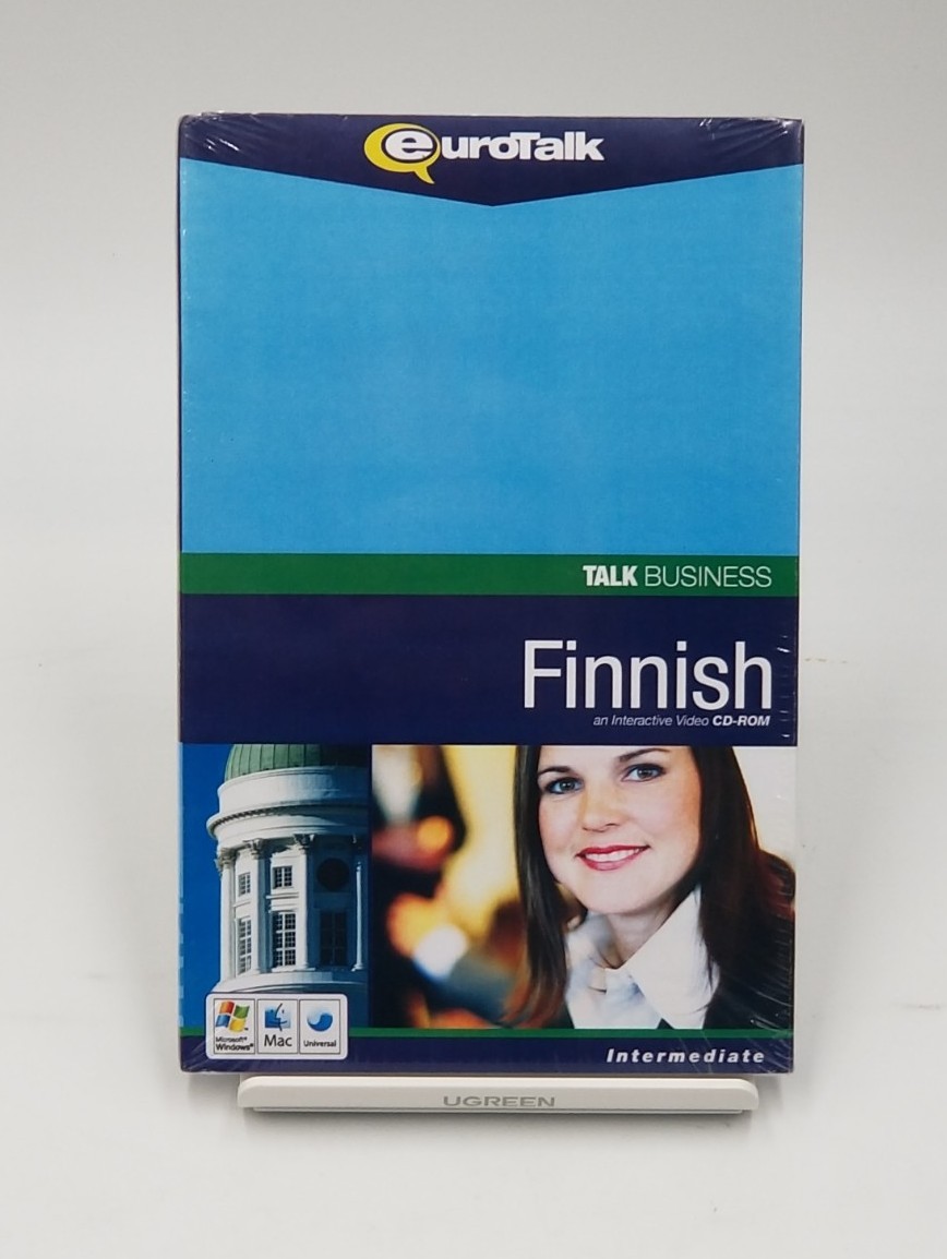 EuroTalk: Talk Business Finnish Interactive Video CD-ROM New & Sealed Ships Free