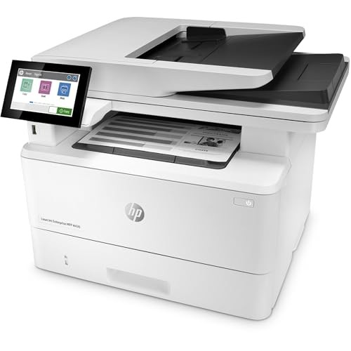 WHITE - HP LASERJET ENTERPRISE MFP MONOCHROME ALL-IN-ONE PRINTER WITH BUILT-IN