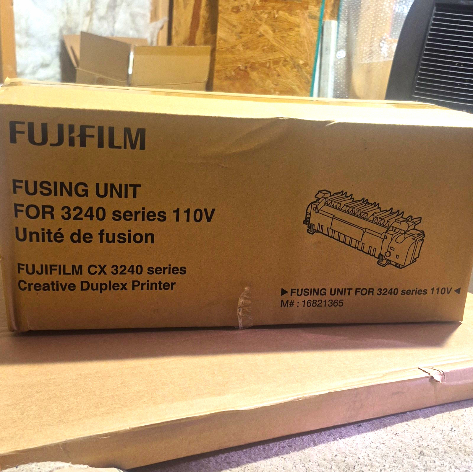 Fujifilm Fusing Unit for CX 3240 Series 110V MPN 16821365 CWAA0945