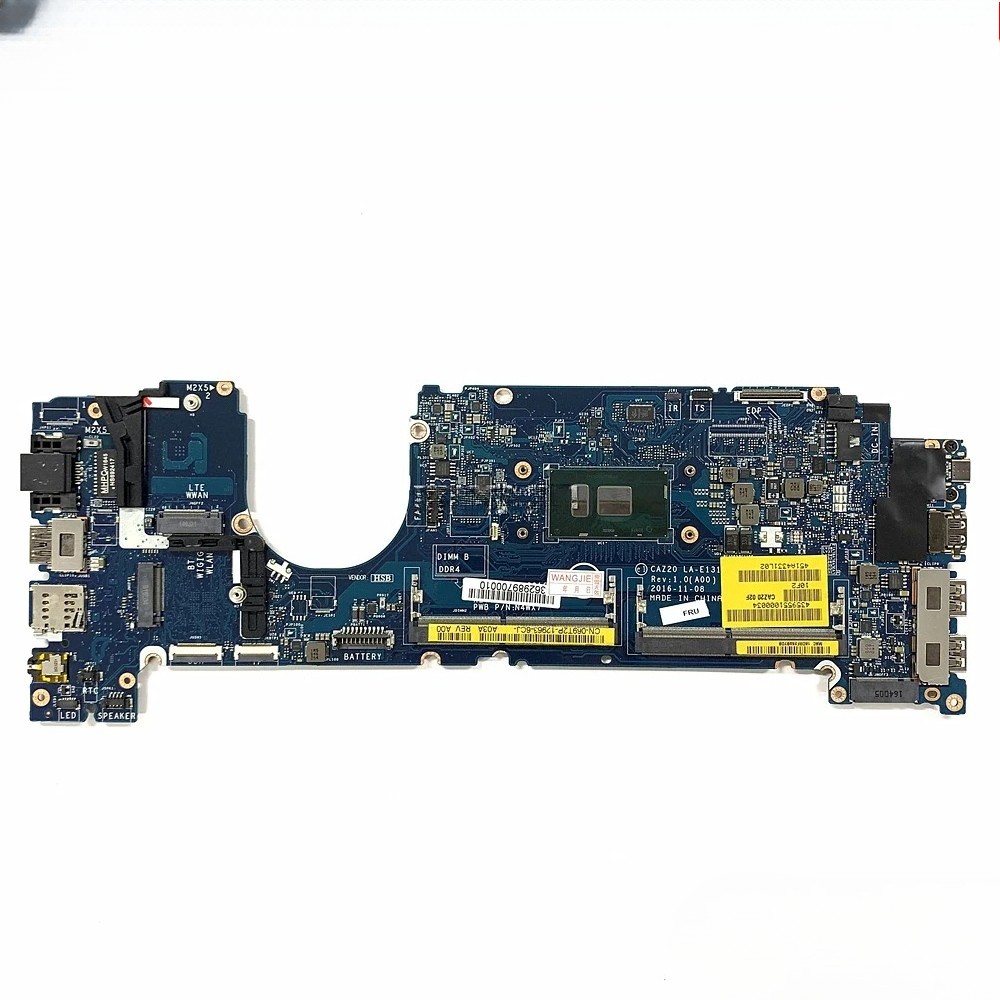 069T2P For Dell Latitude 7480 0CXWHP Lapto Motherboard LA-E131P I5 i7 0CY3FD