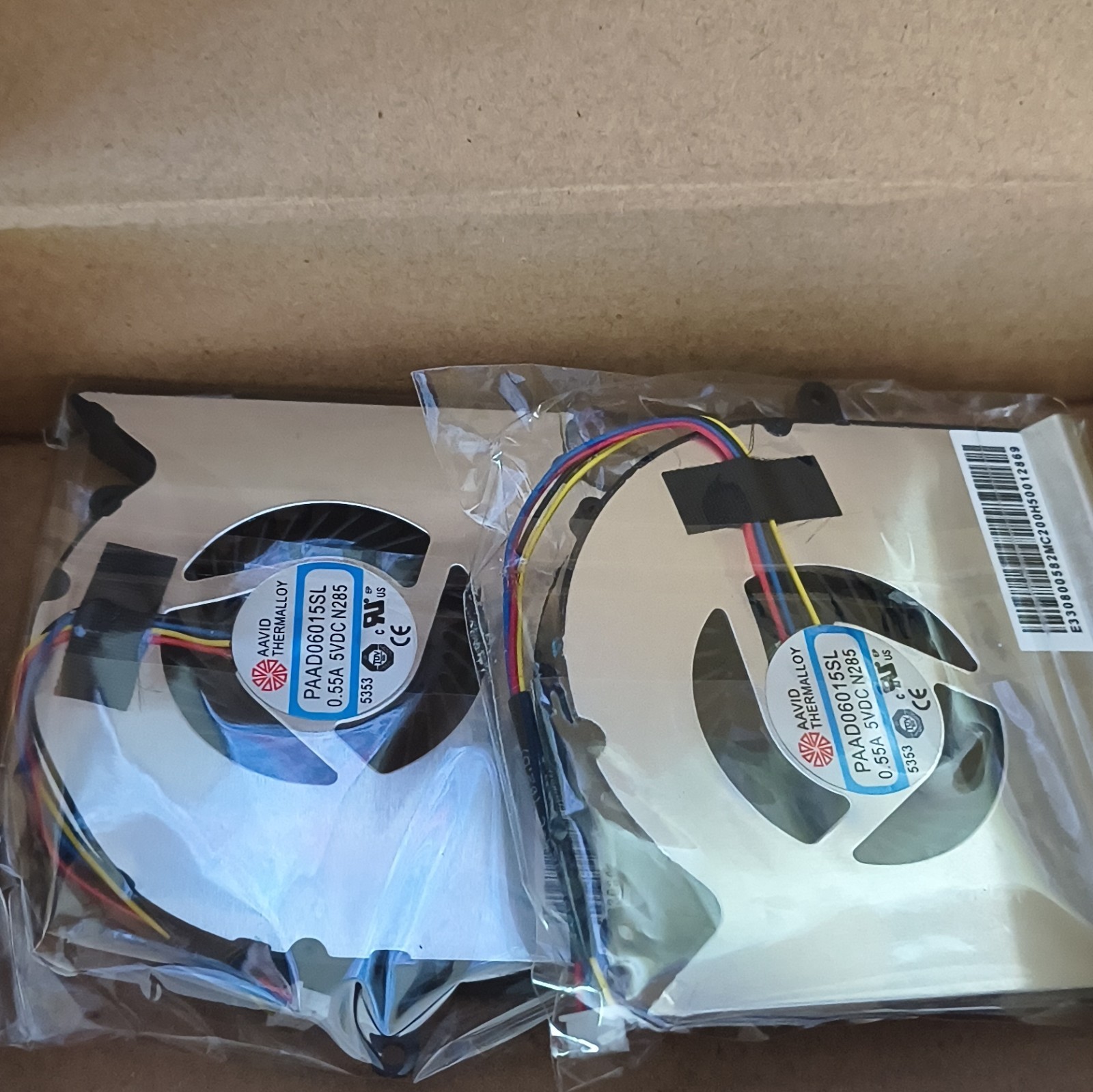 AAVID THERMALLOY CPU+GPU Cooling Fan for MSI GE63/GE73/GE63VR/GE73VR PAAD06015SL