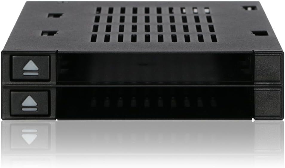Icy Dock Dual 2 Bay 2.5” Ssd & Hdd Dock Tool-less Hot-swap Sata / Sas  Personal 