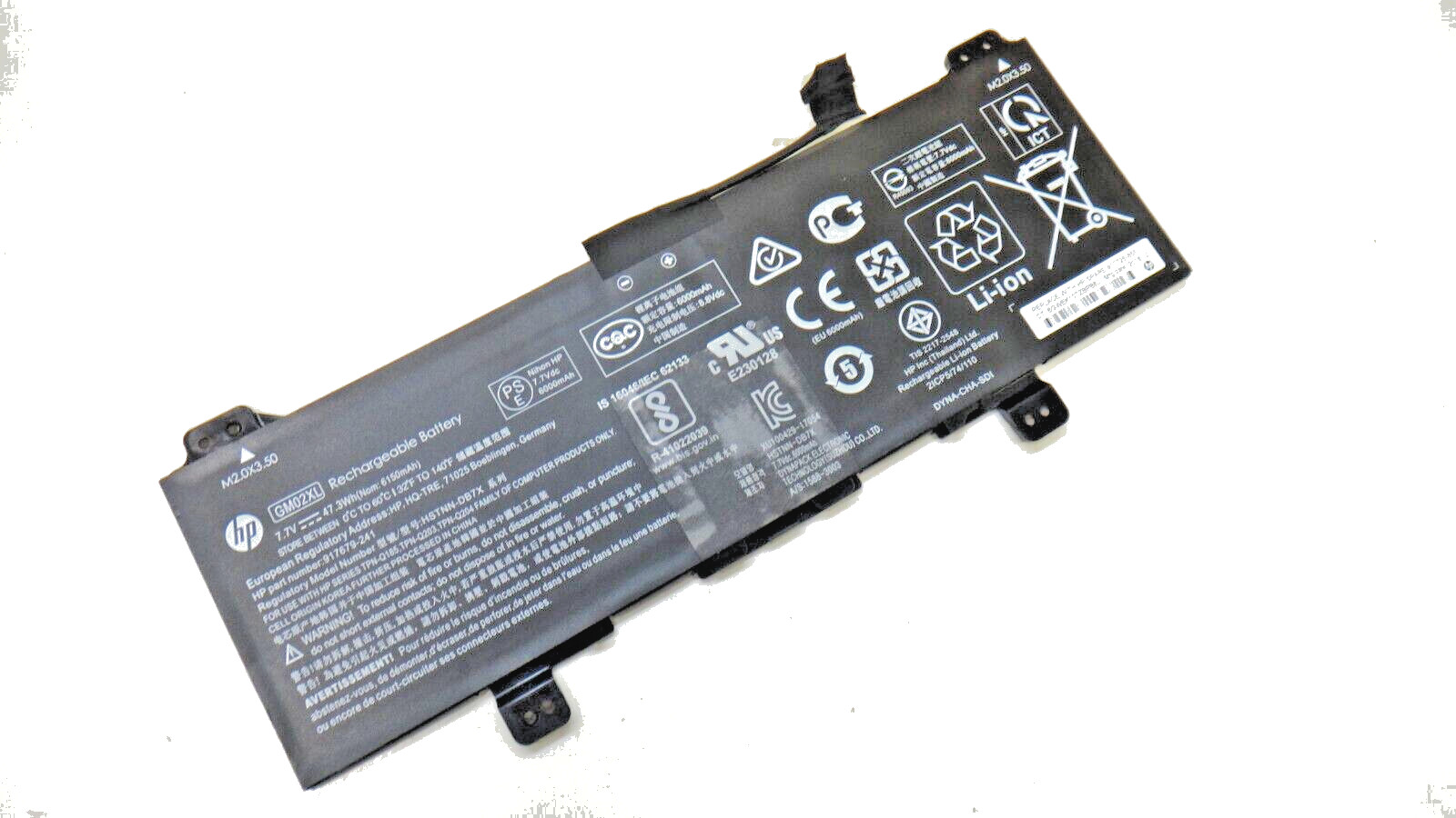 Genuine GM02XL Battery For HP Chromebook 14 G5 917679-241