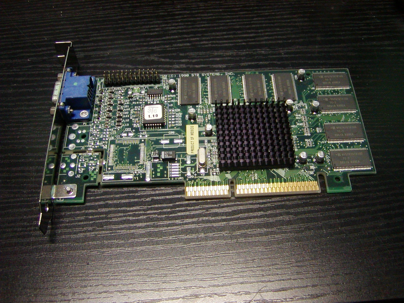 STB Systems 210-0348-001 Video Graphics Card VGA Vintage Riva TNT 16mb working