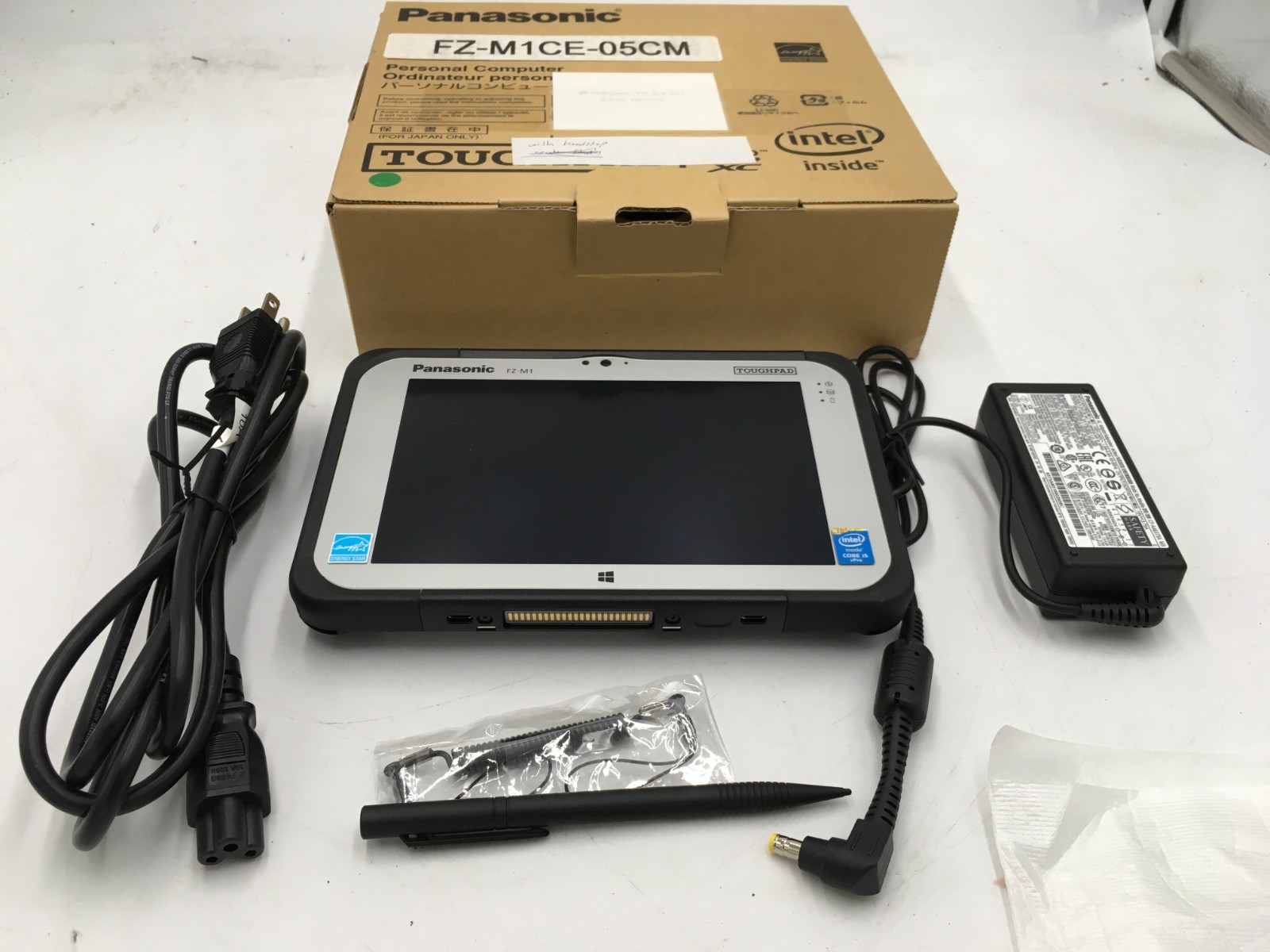 0 Hours  Panasonic TOUGHPAD FZ-M1 7" Core i5-4302Y 1.60GHz 128GB 8GB RAM Win10 