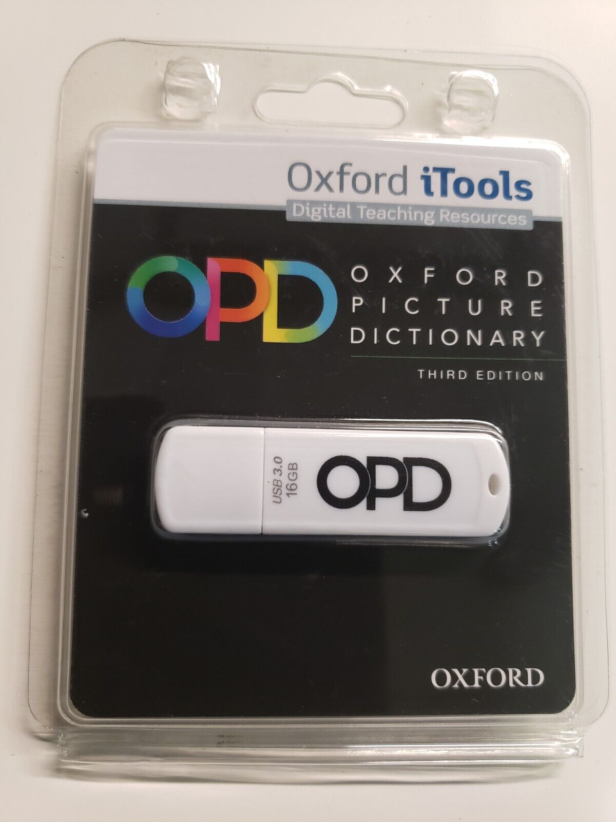 Oxford iTools OPD Picture Dictionary on 16GB USB 3.0 Flash Drive.  ( NEW )