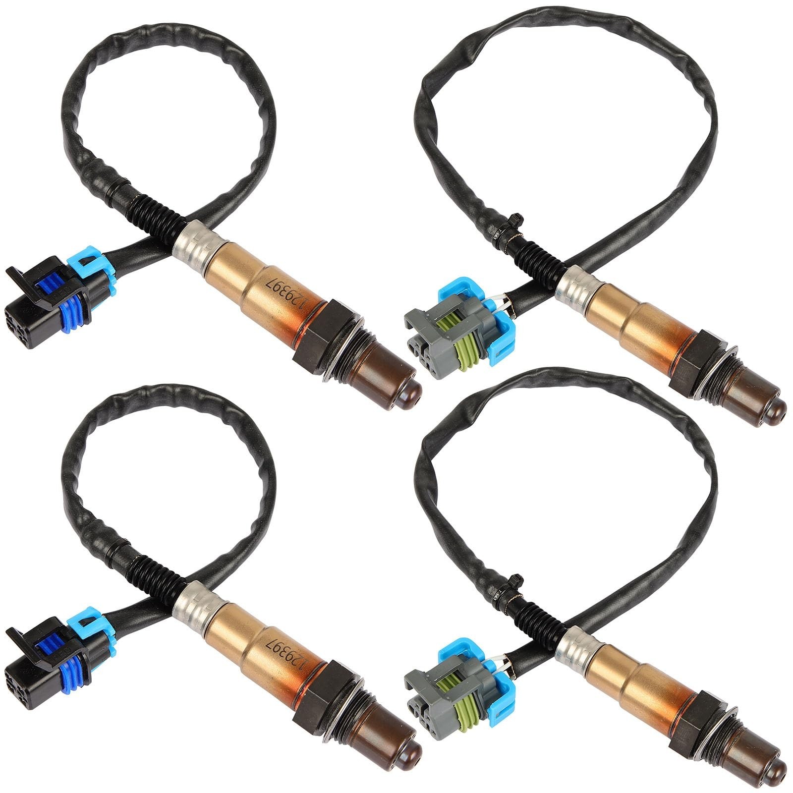 O2 Oxygen Sensor Upstream Downstream 4PCS Compatible for Cadillac A... Fast Ship
