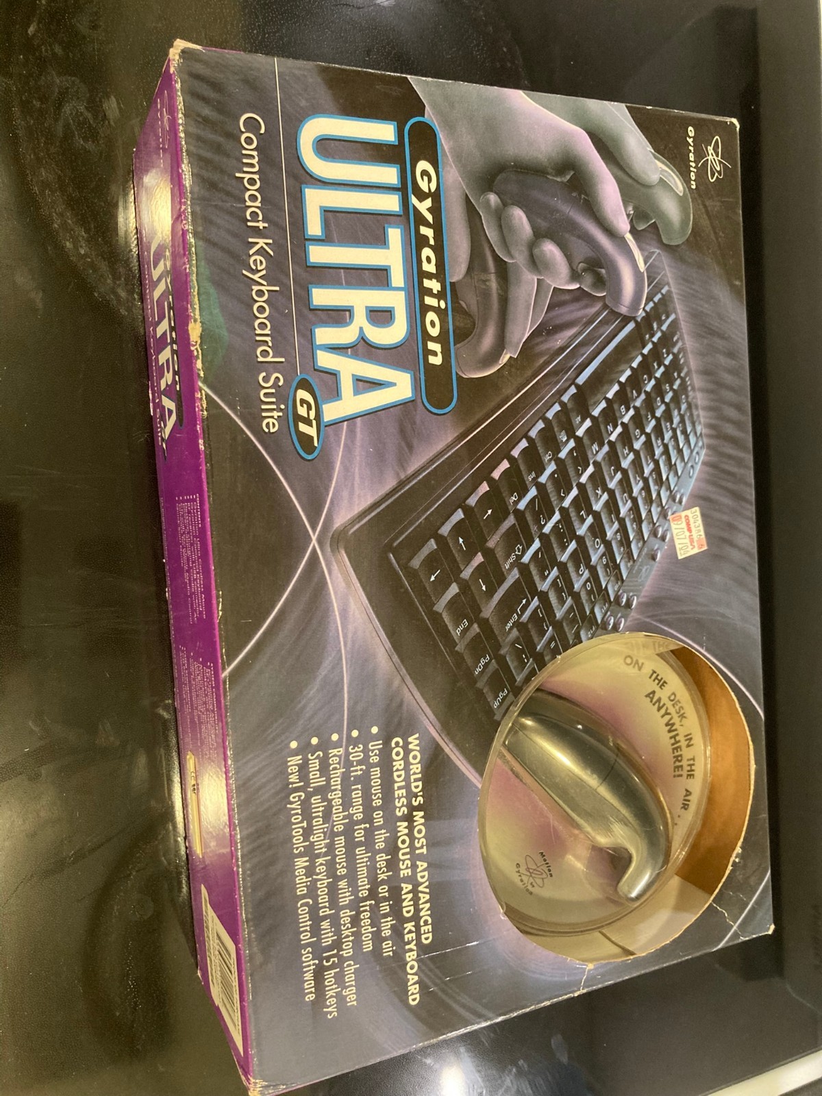 Gyration Ultra GT Compact Keyboard Suite GP1100-001 NEW FACTORY SEALED Vintage