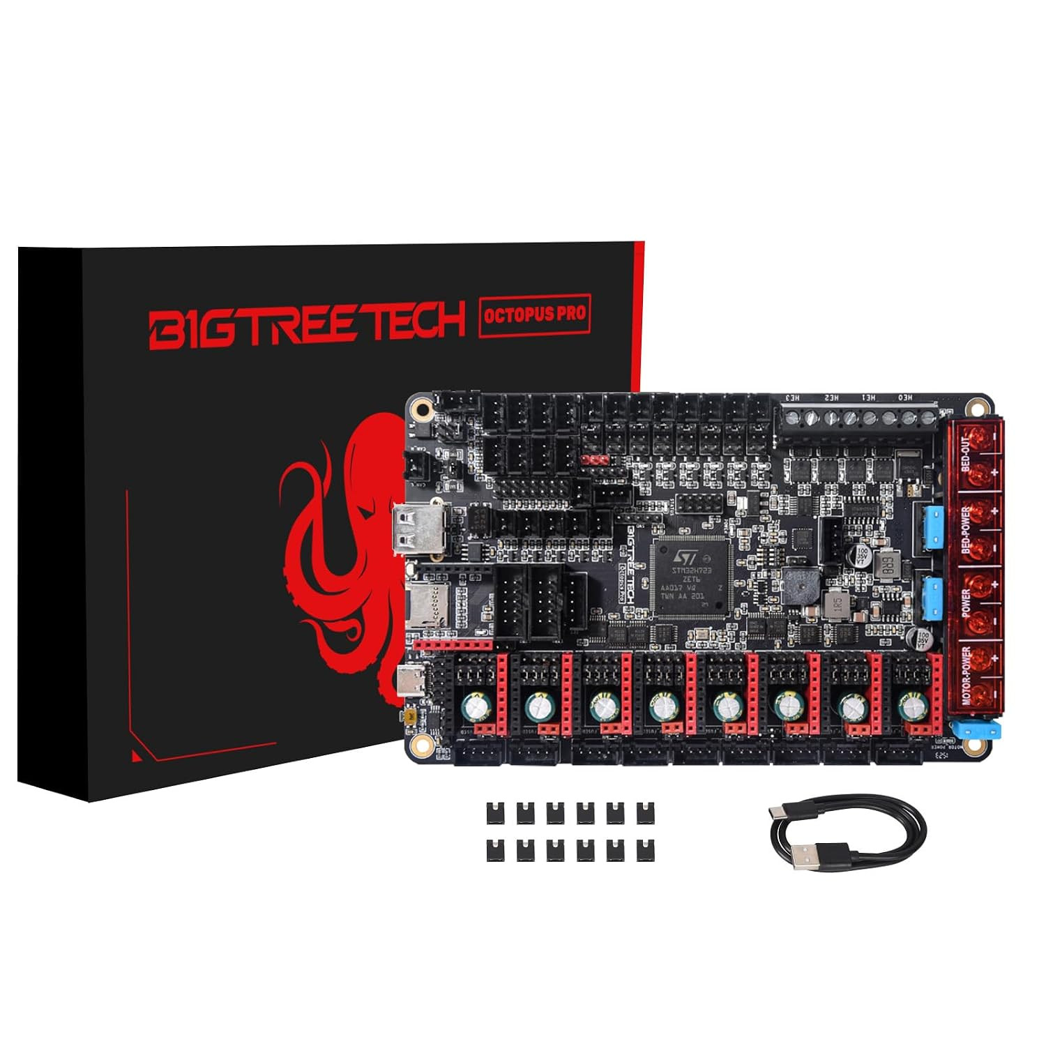 Octopus Pro V1.1 H723 32Bit Control Board 550Mhz