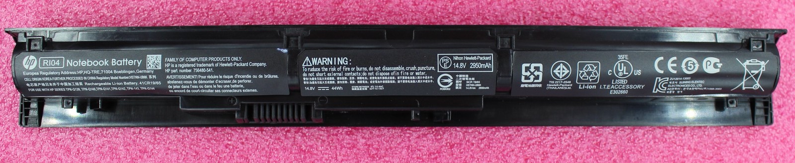 L07043-850 - HP ProBook 450 G3 4C 41WH 2.8AH Battery