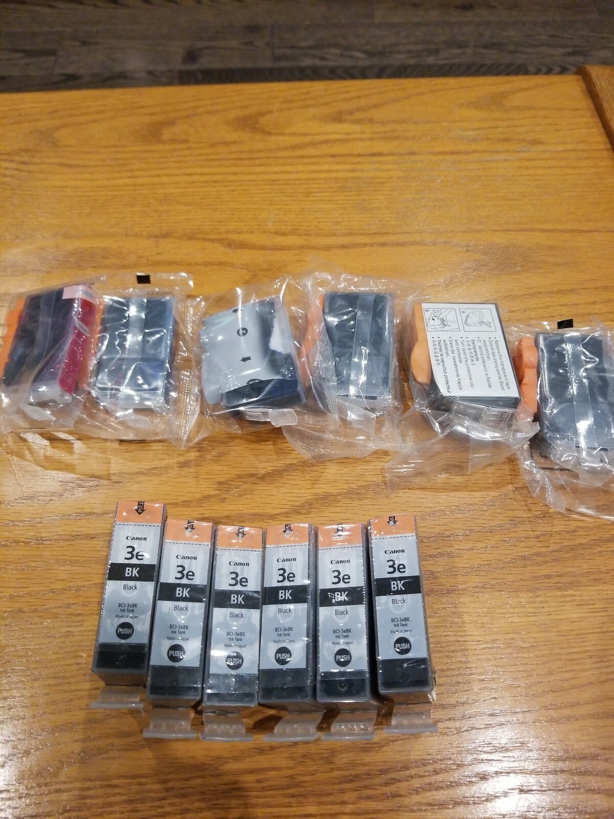 Canon and  Compatible Ink Cartridges C-3/3e/5/6/8 12 Total New Open Box