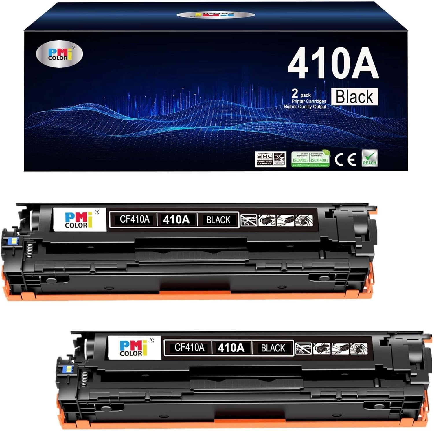 410A Black Toner Replacement for HP 410A CF410A Toner Fit for HP Color Pro