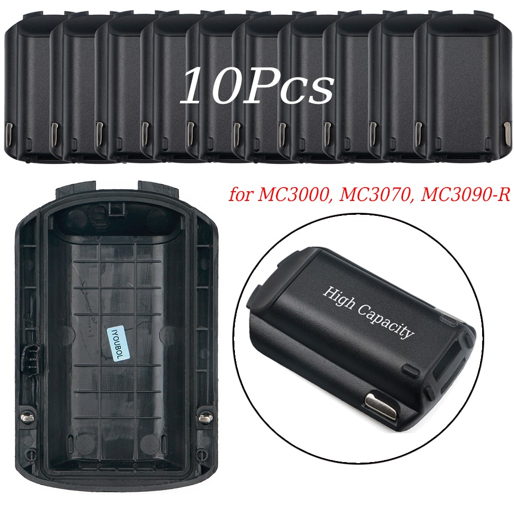 10pcs Battery Cover (High Capacity) Replacement for MC3000, MC3070, MC3090-R