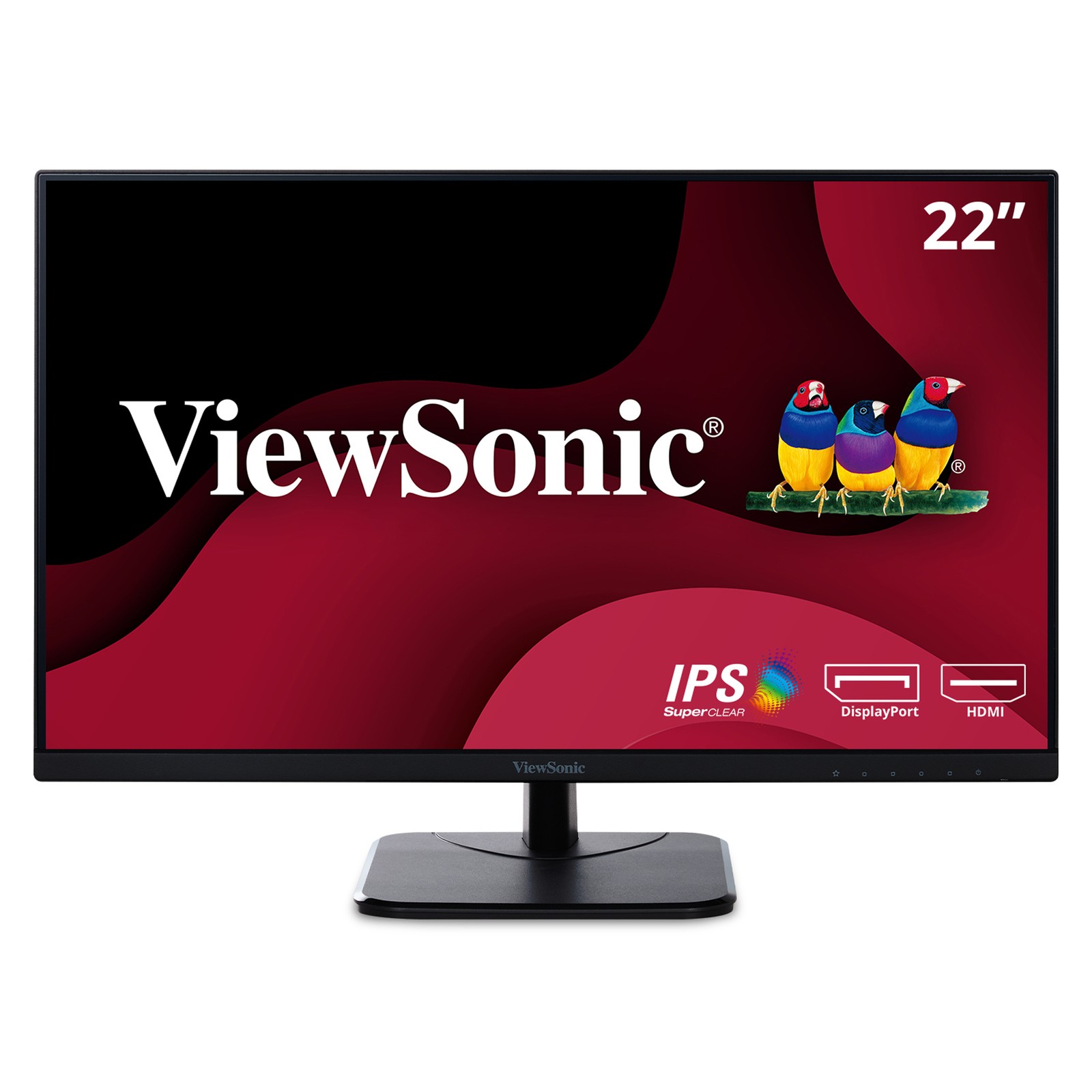 ViewSonic IPS Monitor VA2256-MHD 22" Thin-Bezel 1080p