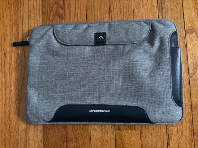 Brenthaven Collins Sleeve Plus 11” Surface Pro 3/4/5/6/7 Laptop Travel Case Gray