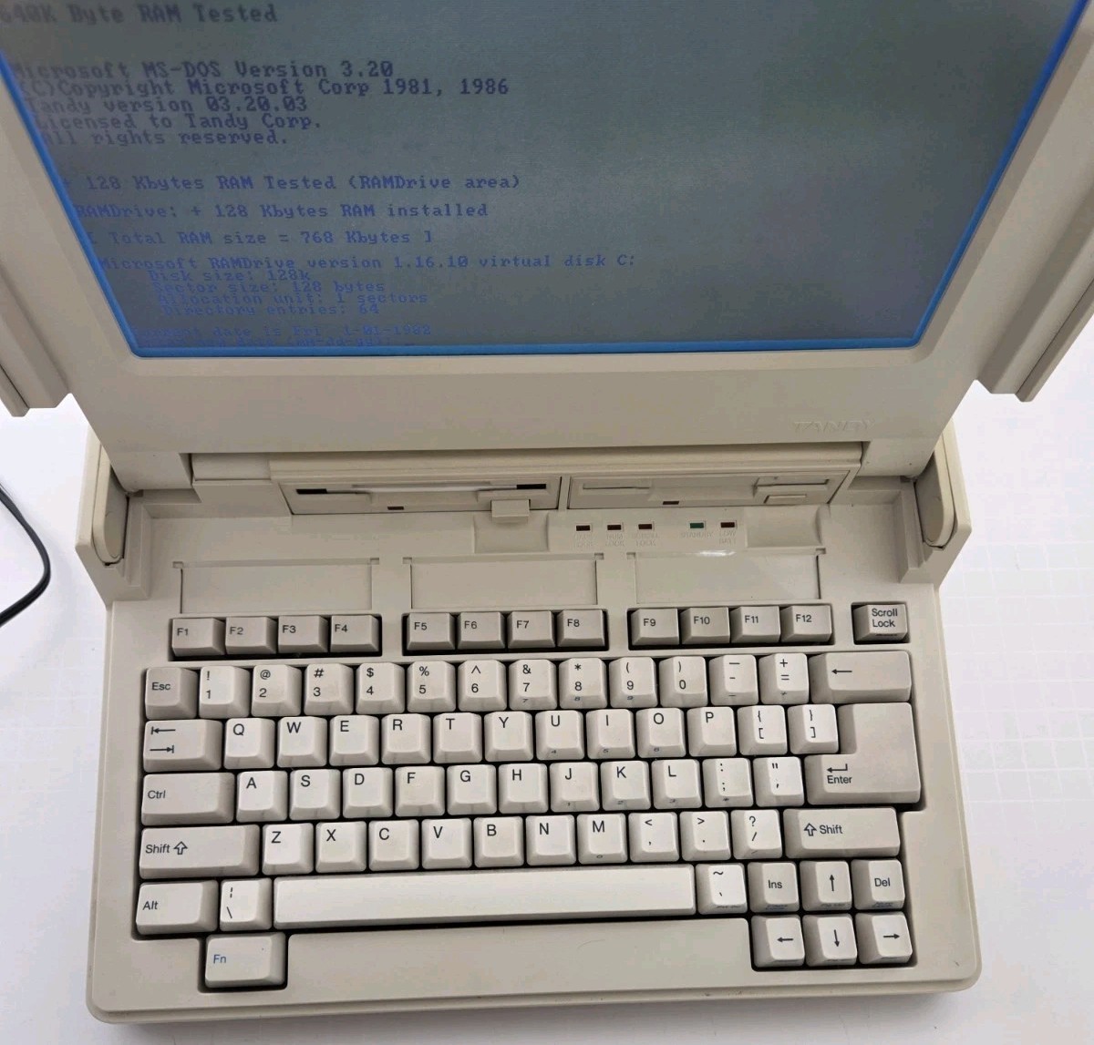Tandy 1400 LT Personal Computer  - As Is Vintage With Original Packaging 