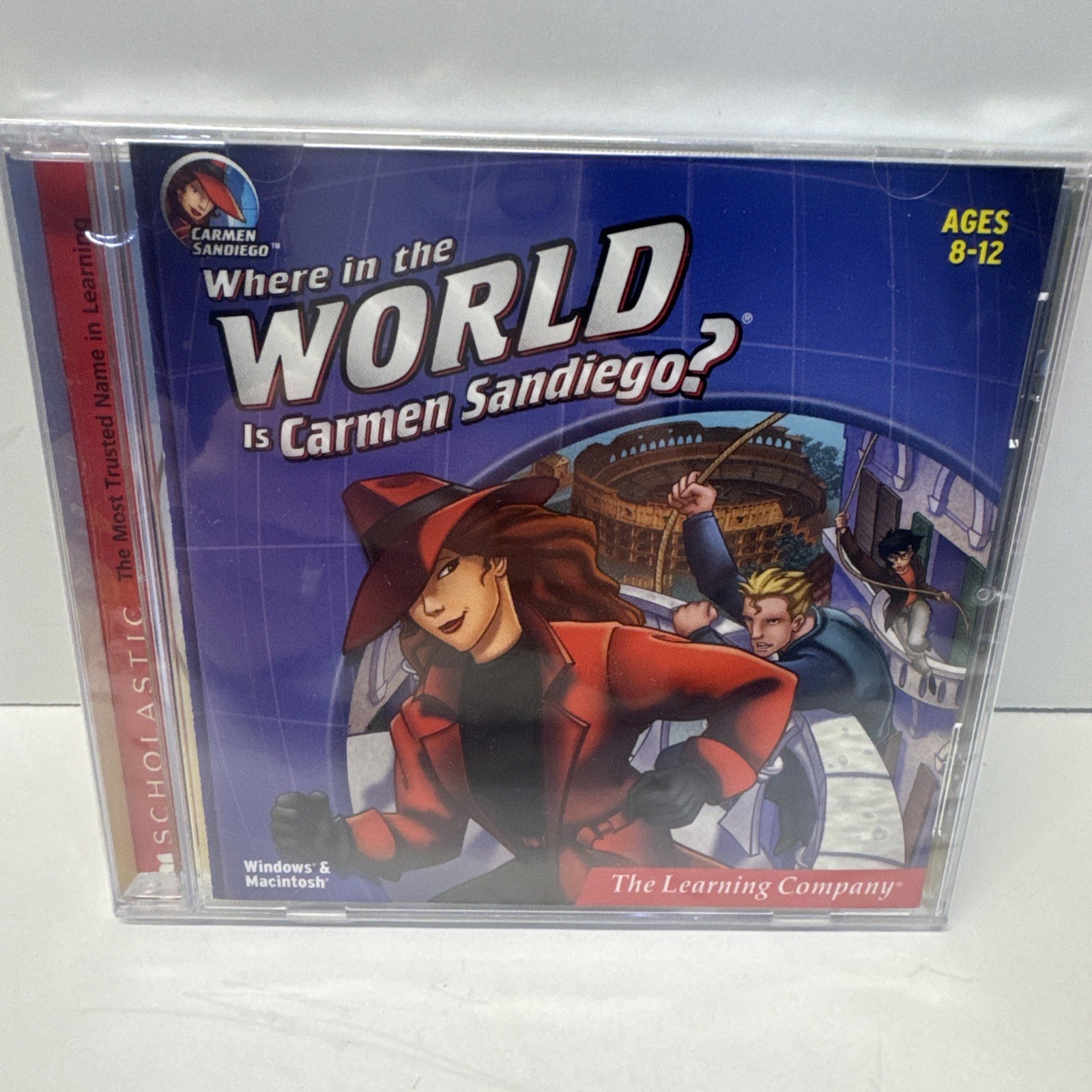 Where in the World Is Carmen San Diego? PC Game Rare New Sealed Learning Company