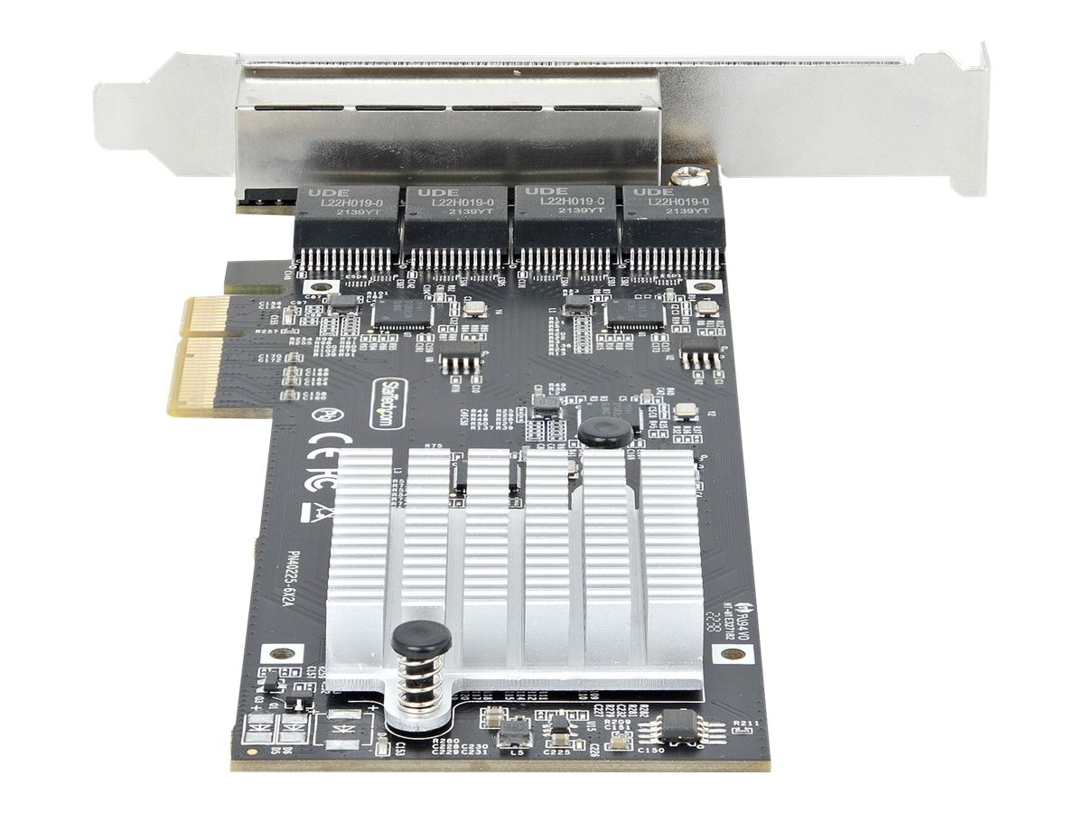 StarTechcom 4-Port 2.5Gb PCIe Network Card Nic PCI 2500 PR42GI NETWORK CARD