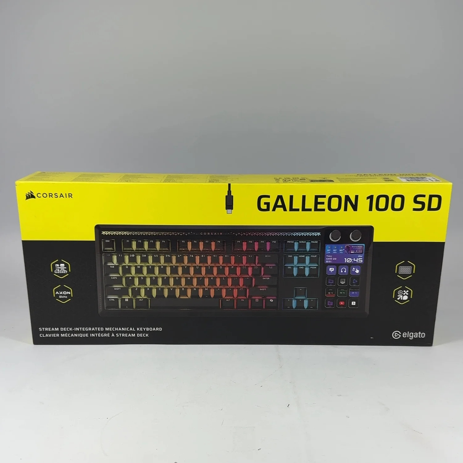 Corsair Galleon 100 SD CH-912A31I-NA Wired Keyboard Black