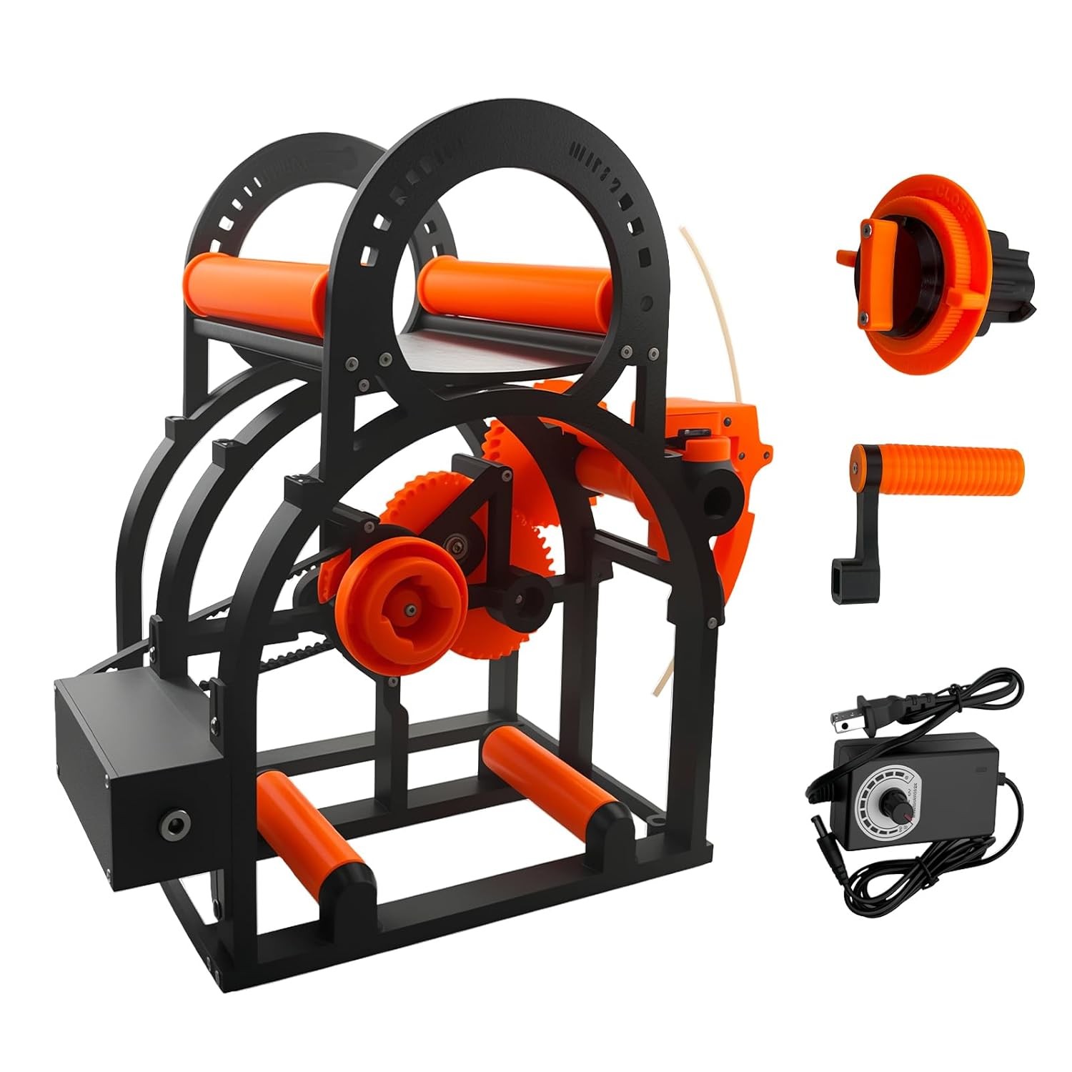 Electric Filament Winder Automatic 1KG/3KG Spool Rewinder 3D Printing Respooler